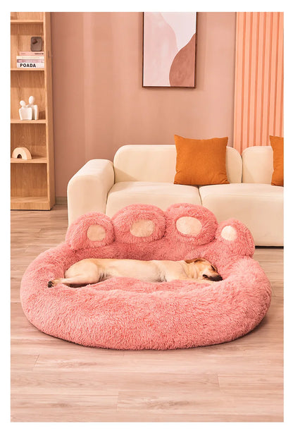 Pet Paw-shaped Dog Sofa