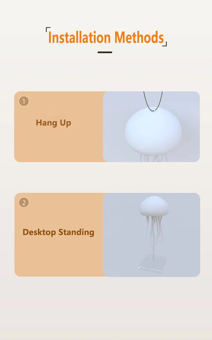 Jellyfish LED Night Lamp