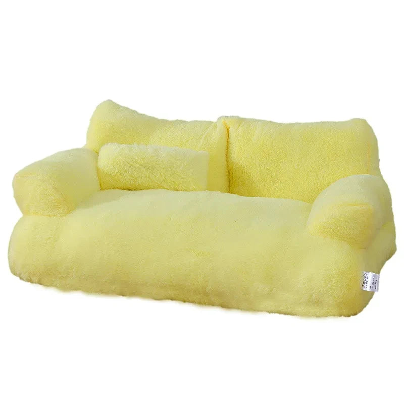 Luxury Plush Cat Sofa Bed