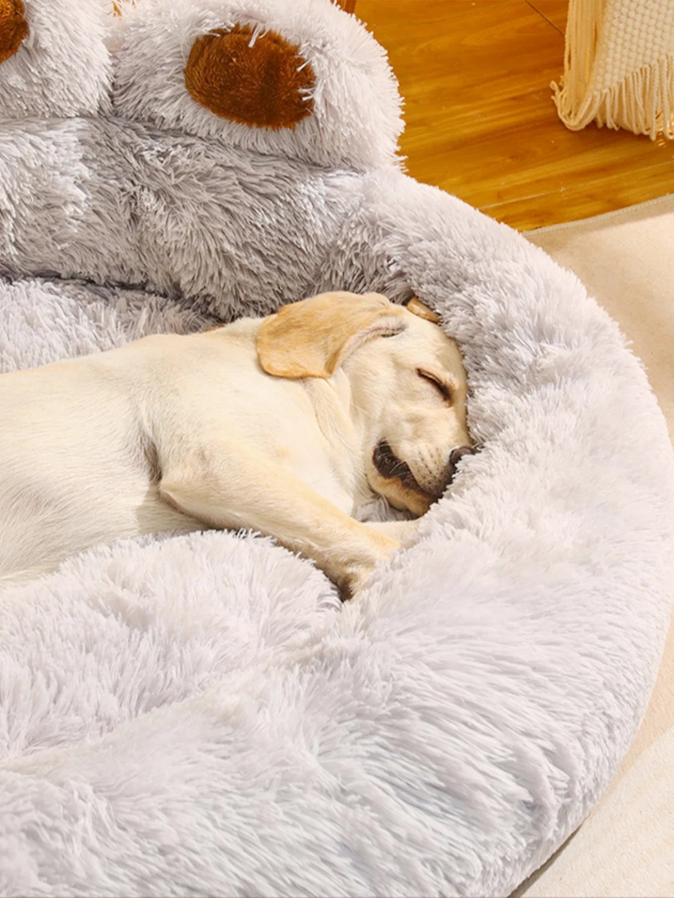 Pet Paw-shaped Dog Sofa