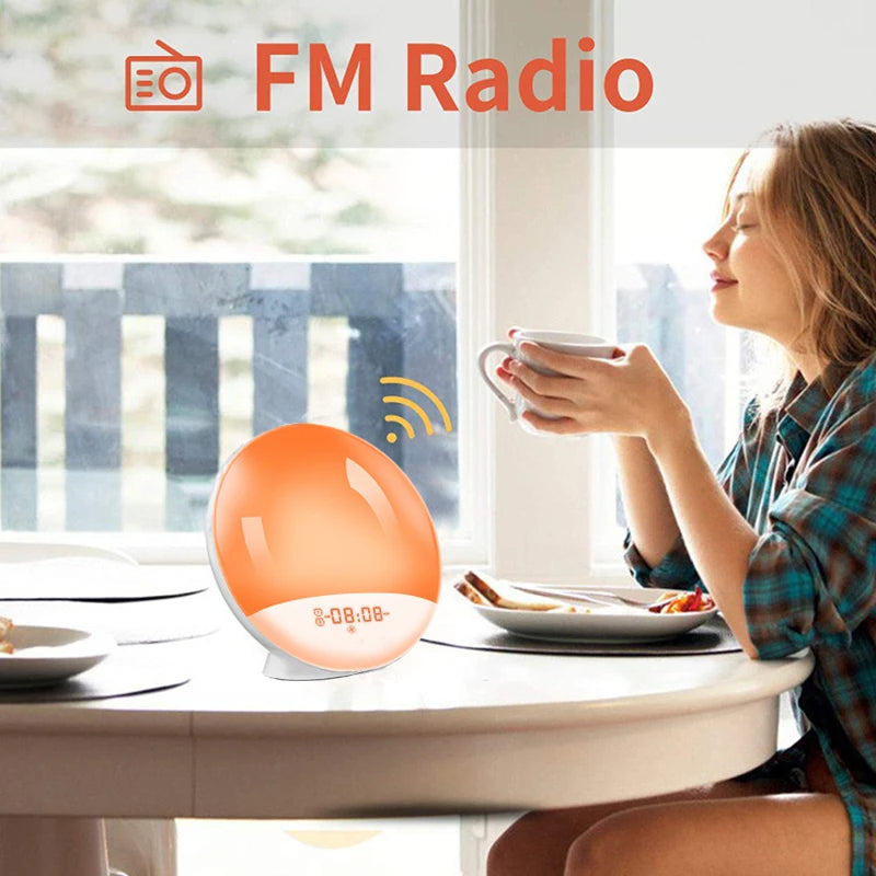 Sunrise Alarm Clock with FM Radio