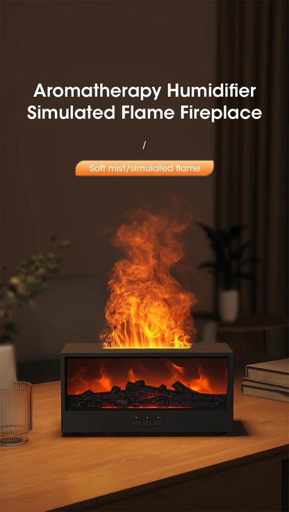 Simulated Fireplace Aroma Diffuser & Humidifier