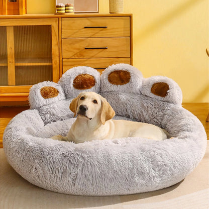 Pet Paw-shaped Dog Sofa