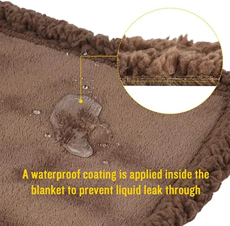 Luxury Waterproof Shaggy Blanket