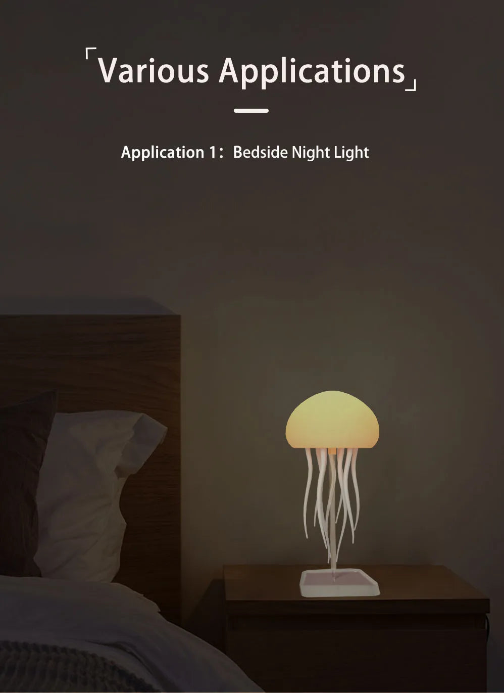 Jellyfish LED Night Lamp