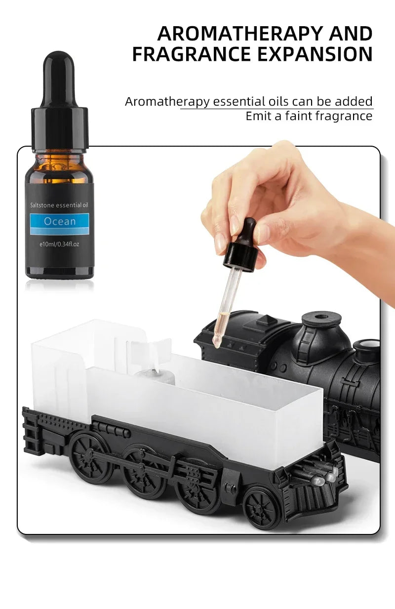 Mini Train Shaped Aromatherapy Diffuser