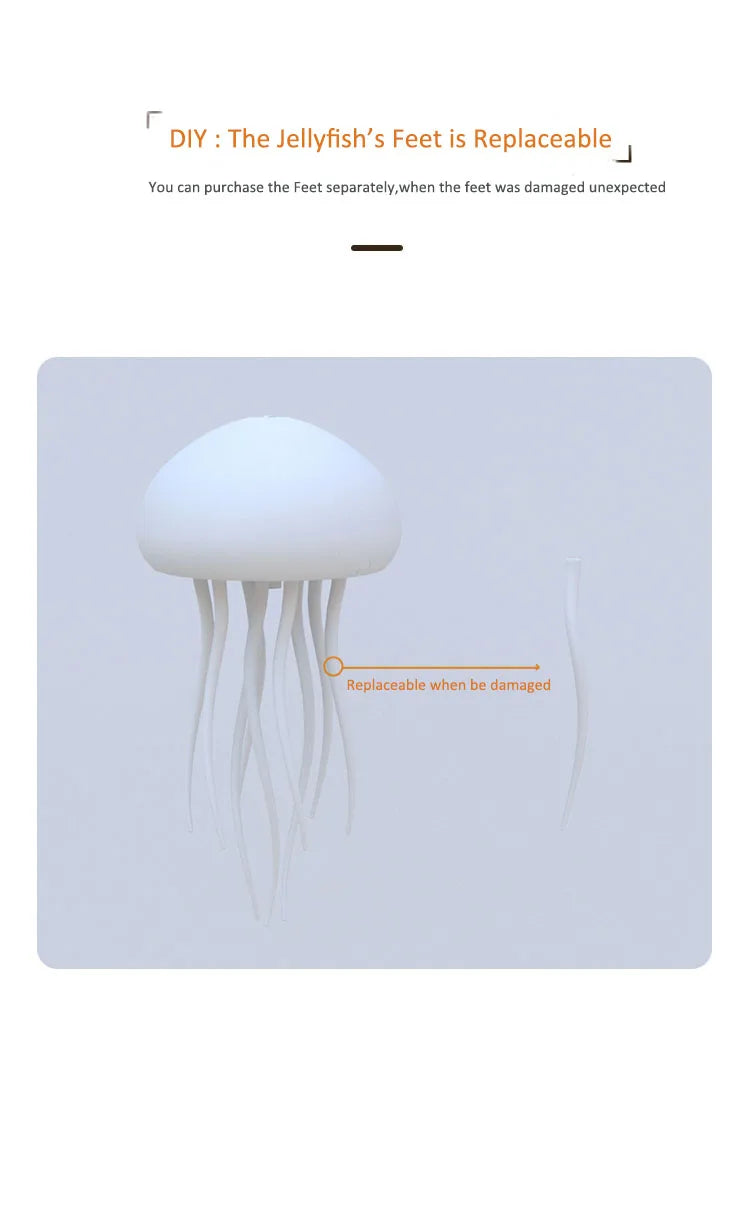 Jellyfish LED Night Lamp