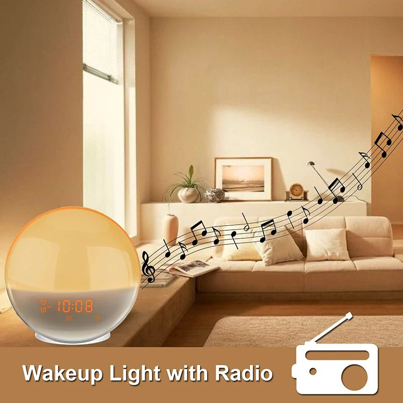 Sunrise Alarm Clock with FM Radio