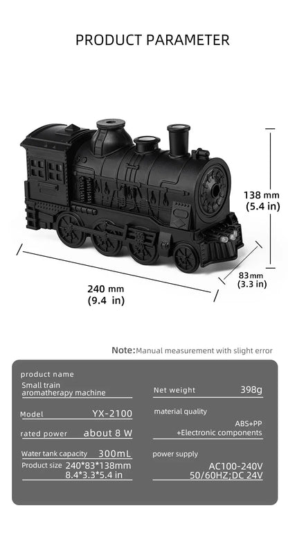 Mini Train Shaped Aromatherapy Diffuser