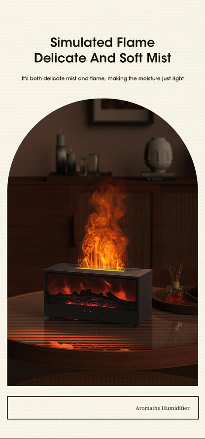 Simulated Fireplace Aroma Diffuser & Humidifier