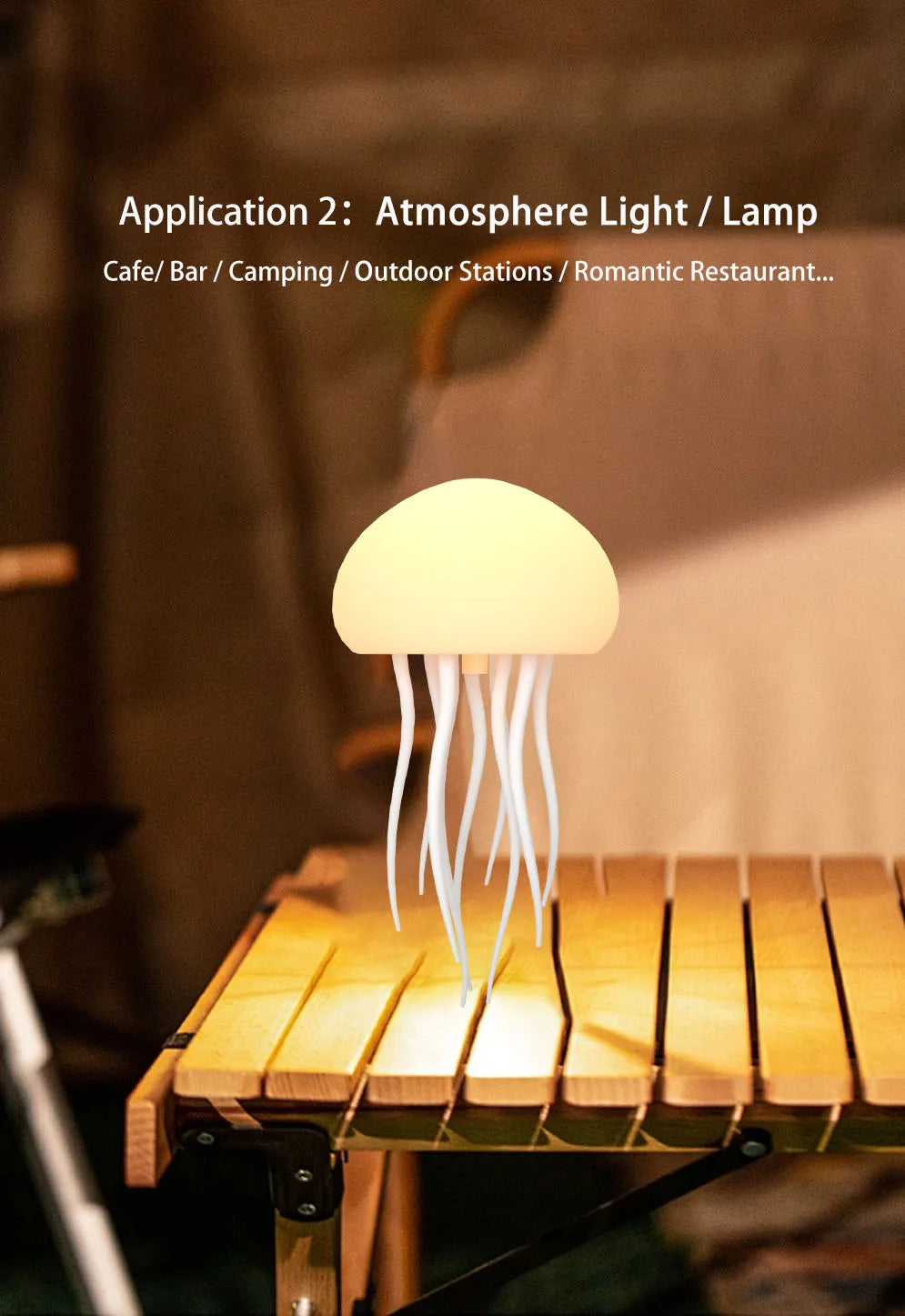 Jellyfish LED Night Lamp