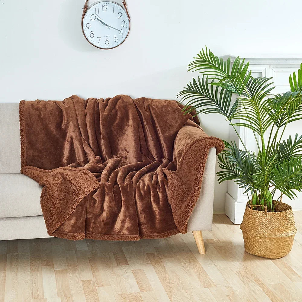 Luxury Waterproof Shaggy Blanket